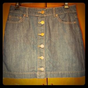 Forever 21 Denim A-line Mini